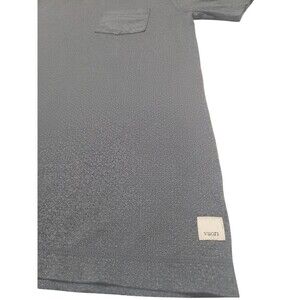 Vuori Tradewind Performance Tee Shirt Men's L Gray Pocket Stretch D7.2